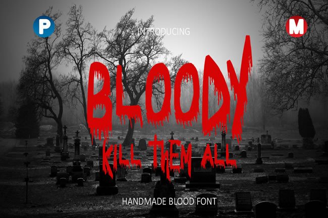 Bloody Font