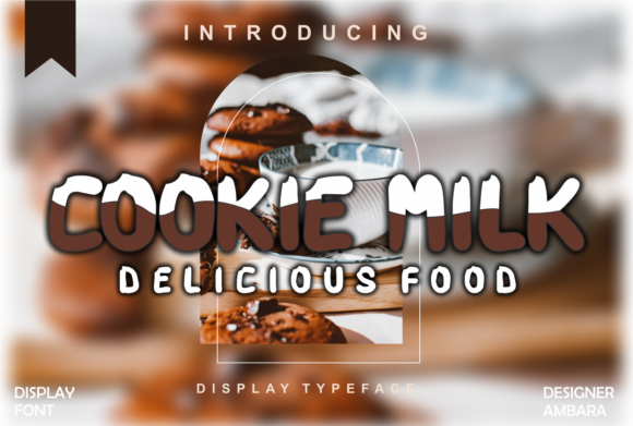 Cookie Milk Font