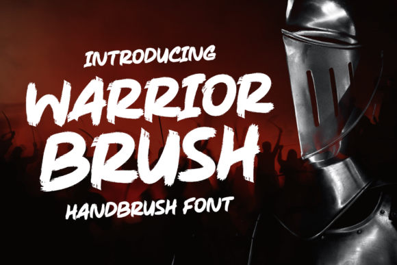 Warrior Brush Font
