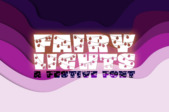Fairy Lights Font