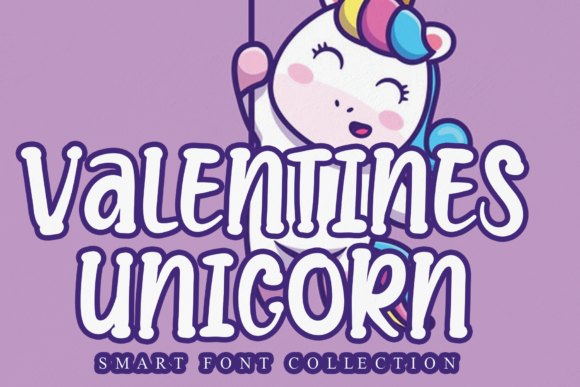 Valentines Unicorn Font