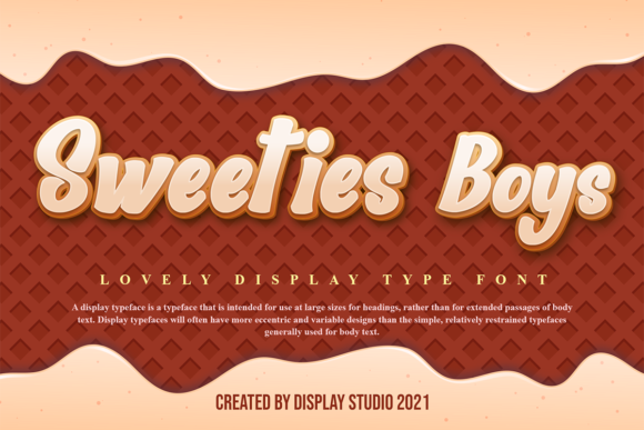 Sweeties Boys Font