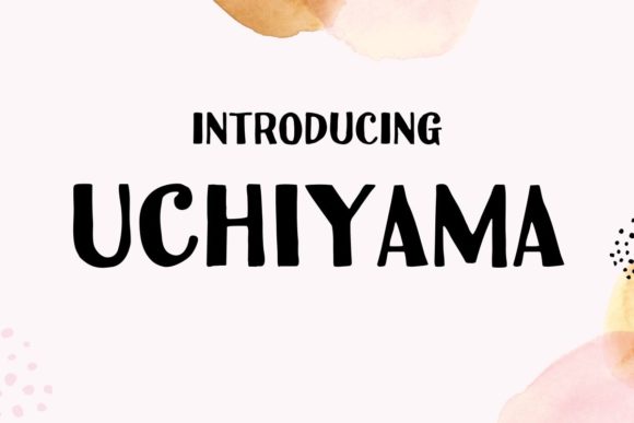 Uchiyama Font