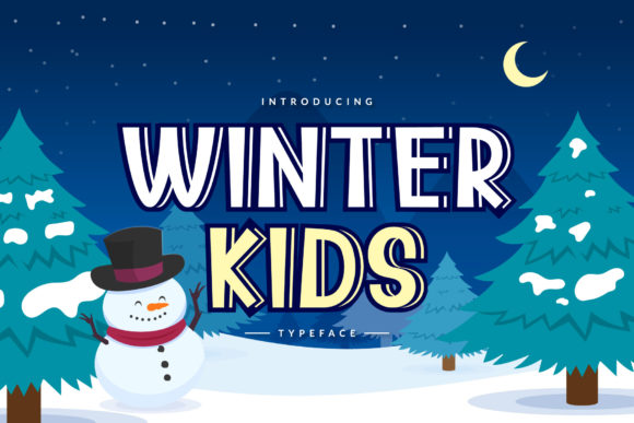 Winter Kids Font