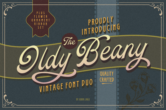 Oldy Beany Duo Font