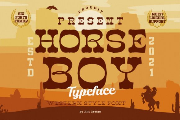 Horse Boy Font